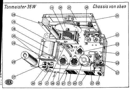 Tonmeister 36W; Lorenz; Berlin, (ID = 2092424) Radio