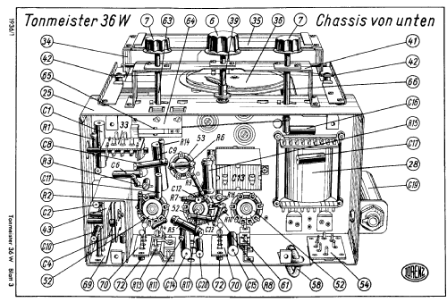 Tonmeister 36W; Lorenz; Berlin, (ID = 2092425) Radio