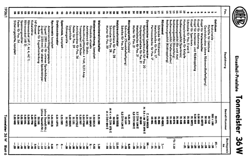 Tonmeister 36W; Lorenz; Berlin, (ID = 2092427) Radio