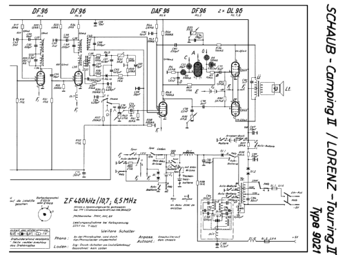 Touring II 9021; Lorenz; Berlin, (ID = 62024) Radio