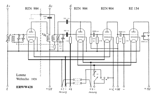 Weltecho ERWW428; Lorenz; Berlin, (ID = 25483) Radio
