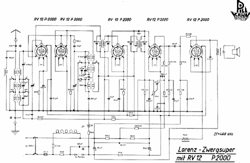 Zwergsuper ; Lorenz; Berlin, (ID = 2297820) Radio