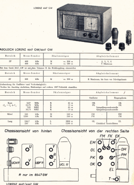 Zwergsuper 2 6647GW; Lorenz; Berlin, (ID = 2779349) Radio