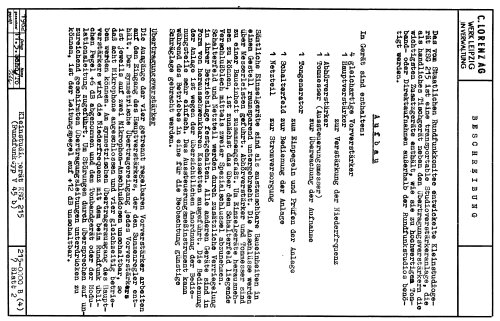 Kleinstudiogerät KSG215; Lorenz i.V. Leipzig (ID = 2060894) Ampl/Mixer