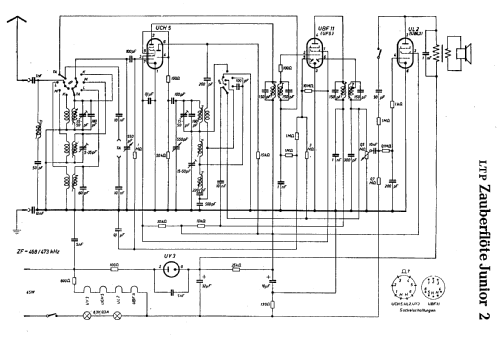 Zauberflöte Junior 2; LTP, Apparatewerk (ID = 24942) Radio