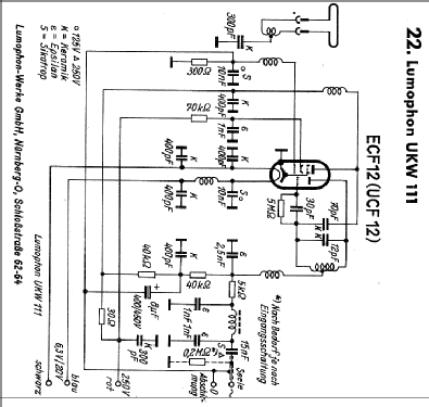 111; Lumophon, Bruckner & (ID = 22425) Adapteur