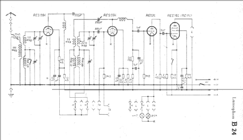 B24; Lumophon, Bruckner & (ID = 8945) Radio