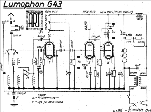 G43 ; Lumophon, Bruckner & (ID = 1570476) Radio