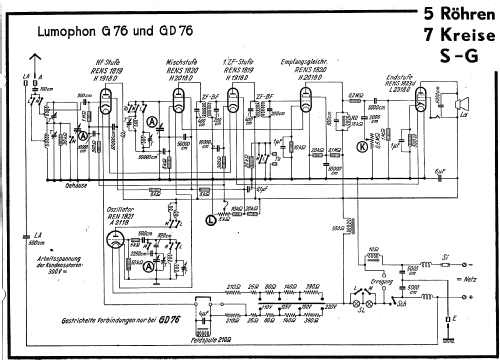 G76; Lumophon, Bruckner & (ID = 736494) Radio