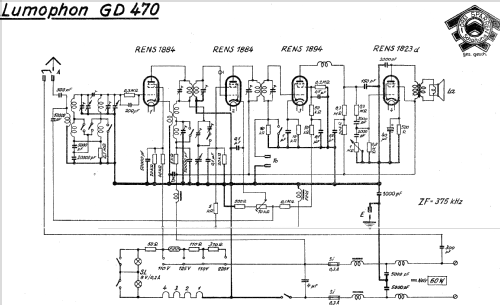 GD470; Lumophon, Bruckner & (ID = 1112038) Radio