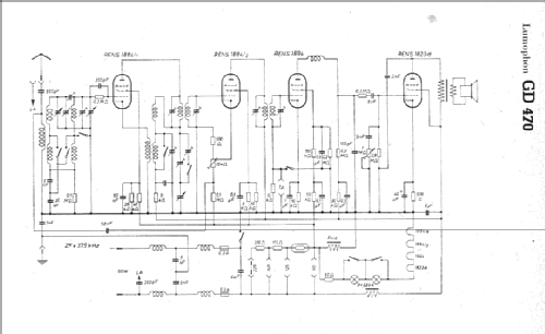 GD470; Lumophon, Bruckner & (ID = 8975) Radio