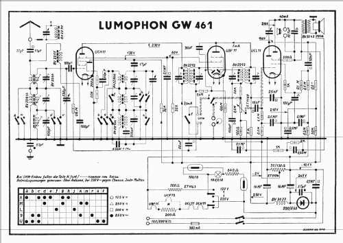 GW461; Lumophon, Bruckner & (ID = 202747) Radio