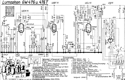 GW476; Lumophon, Bruckner & (ID = 1577556) Radio