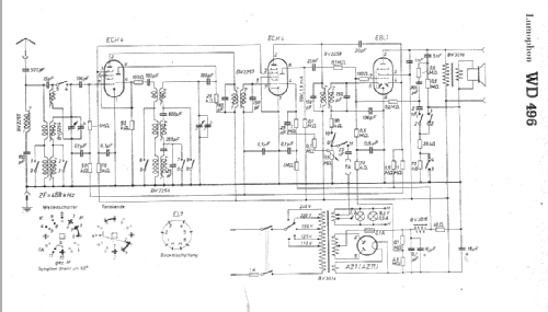 Super WD496; Lumophon, Bruckner & (ID = 9169) Radio