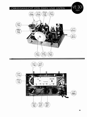 Volksempfänger VE301GW; Lumophon, Bruckner & (ID = 3061135) Radio