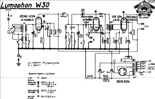 W30; Lumophon, Bruckner & (ID = 1103938) Radio