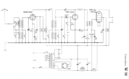 W30; Lumophon, Bruckner & (ID = 9112) Radio