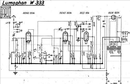 W333 ; Lumophon, Bruckner & (ID = 1577982) Radio