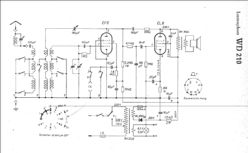 WD210; Lumophon, Bruckner & (ID = 9135) Radio