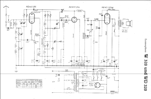 WD320; Lumophon, Bruckner & (ID = 9120) Radio