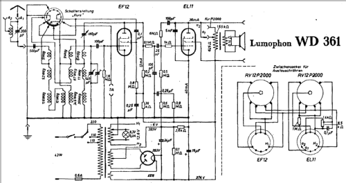 WD361; Lumophon, Bruckner & (ID = 2604963) Radio