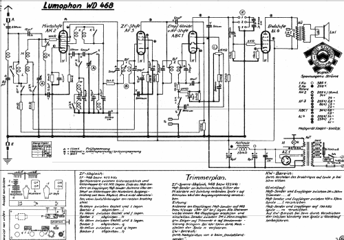 WD468; Lumophon, Bruckner & (ID = 1108564) Radio