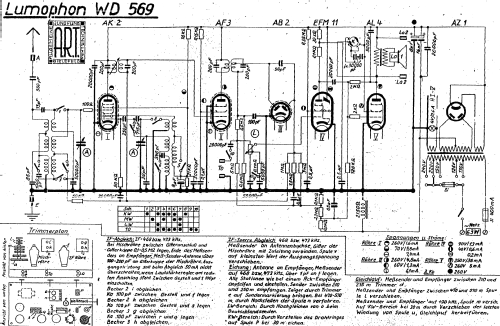 WD569; Lumophon, Bruckner & (ID = 1577568) Radio