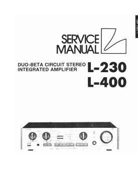 L-230; Luxman, Lux Corp.; (ID = 3001303) Ampl/Mixer