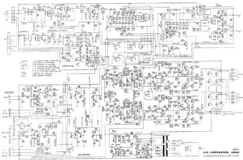 Solid State Stereo Receiver R-1033; Luxman, Lux Corp.; (ID = 2456577) Radio