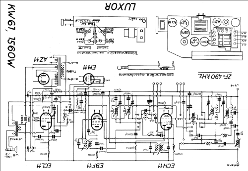 1560W; Luxor Radio AB; (ID = 18574) Radio