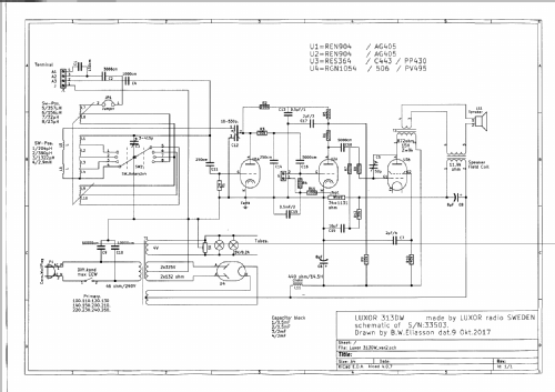 313DW; Luxor Radio AB; (ID = 2158584) Radio