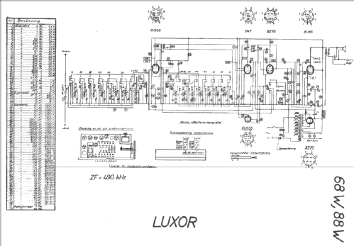 68W; Luxor Radio AB; (ID = 18536) Radio