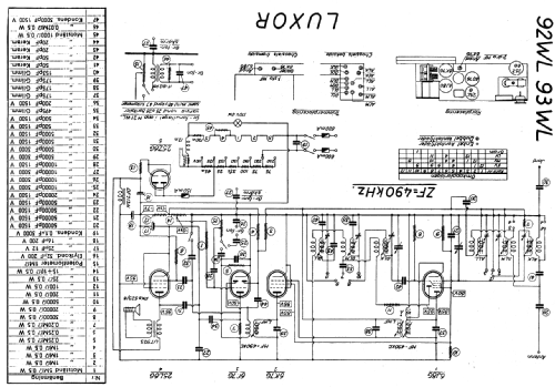 92WL; Luxor Radio AB; (ID = 18570) Radio