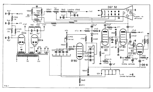 Oscilloscope ME108; Mabel Electronique; (ID = 3093870) Equipment