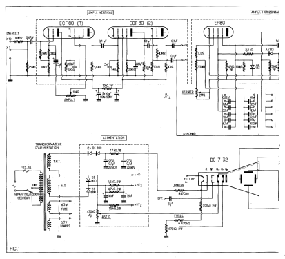 Oscilloscope ME110; Mabel Electronique; (ID = 3092127) Equipment