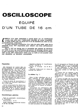 Oscilloscope ME99T; Mabel Electronique; (ID = 3090255) Equipment