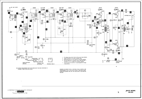 AB-100 ; Maco Electric Corp.; (ID = 563059) Radio