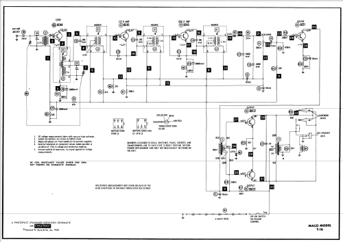 Transistor 6 T-16; Maco Electric Corp.; (ID = 564615) Radio