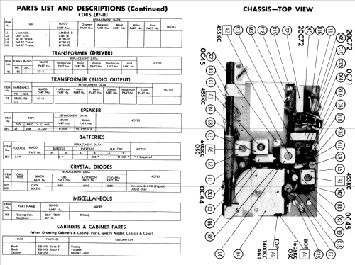 Transistor 6 T-16; Maco Electric Corp.; (ID = 564618) Radio