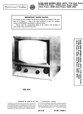 Hyde Park 1000; Macy's, R.H. Macy & (ID = 3055550) Television