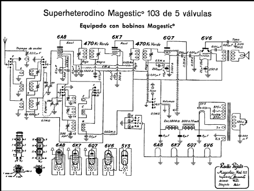 103; Magestico Magnedine, (ID = 334734) Radio