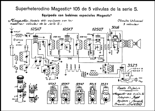 105; Magestico Magnedine, (ID = 334719) Radio