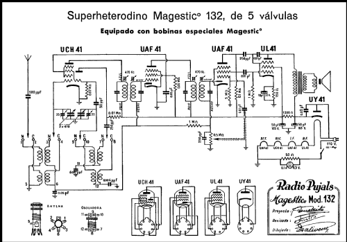 132; Magestico Magnedine, (ID = 334775) Radio