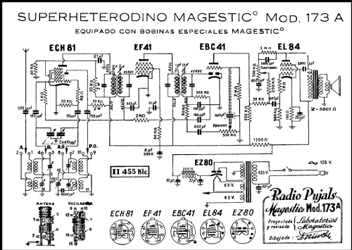 173A; Magestico Magnedine, (ID = 334821) Radio