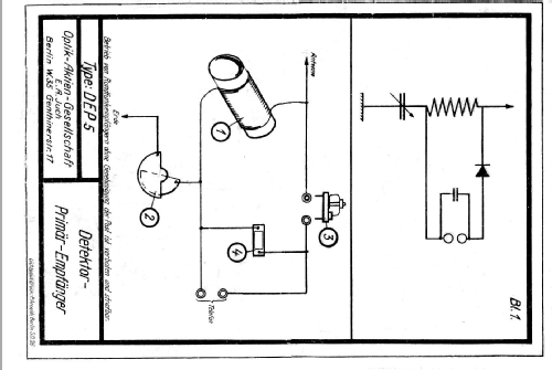 DEP5 Detektor-Empfänger; Magicus, Optik-AG, E (ID = 779163) Kit