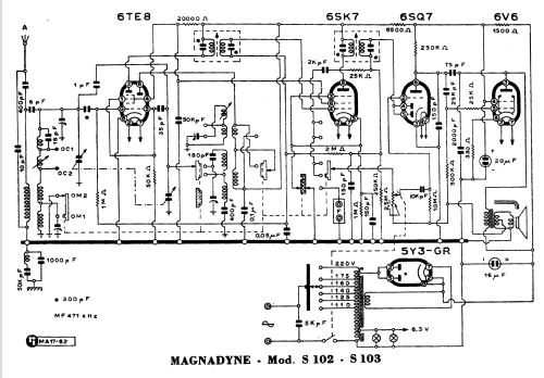 S103; Magnadyne Radio; (ID = 513272) Radio