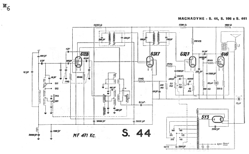 S44; Magnadyne Radio; (ID = 170472) Radio