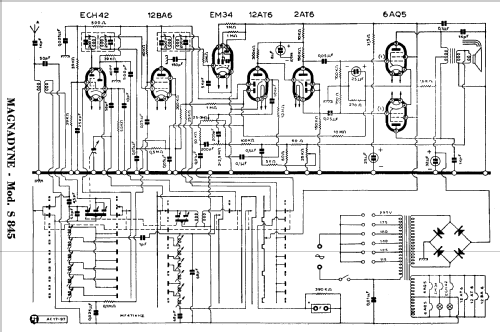 S845; Magnadyne Radio; (ID = 967262) Radio