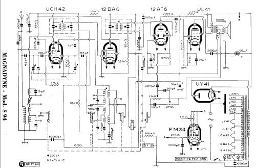 S94; Magnadyne Radio; (ID = 948851) Radio