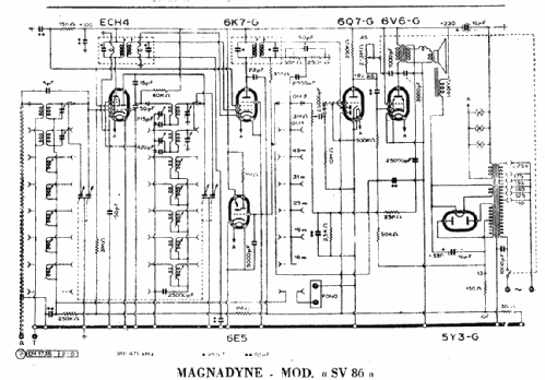 SV86; Magnadyne Radio; (ID = 606948) Radio